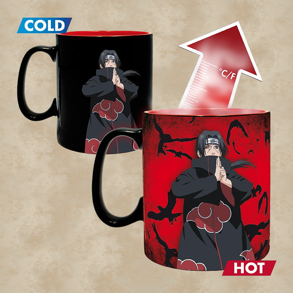 Thermoeffekt Tasse Kakashi/Itachi - Naruto Shippuden