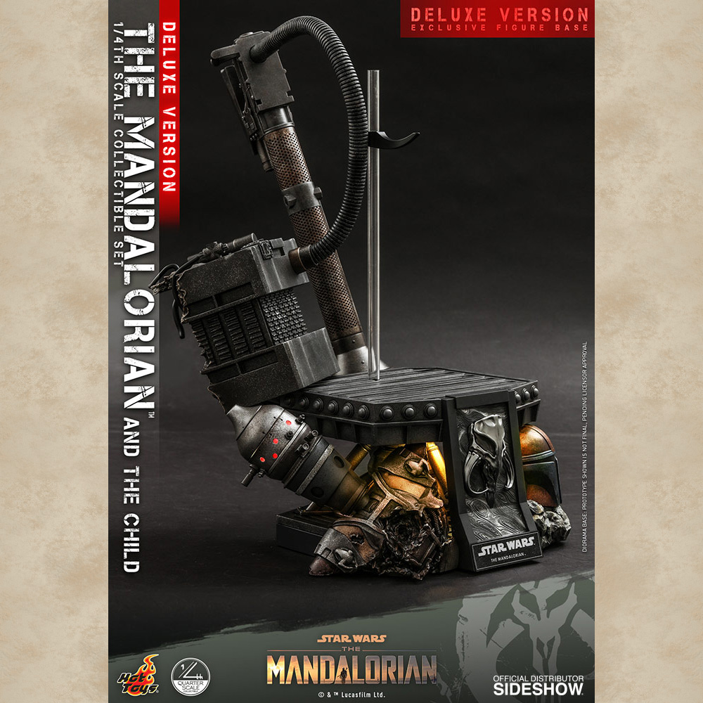 Hot-Toys-1zu4-Figur-Deluxe-The-Mandalorian-and-The-Child-Star-Wars_20 Hot Toys 1:4 Figur (Deluxe) The Mandalorian and The Child - Star Wars