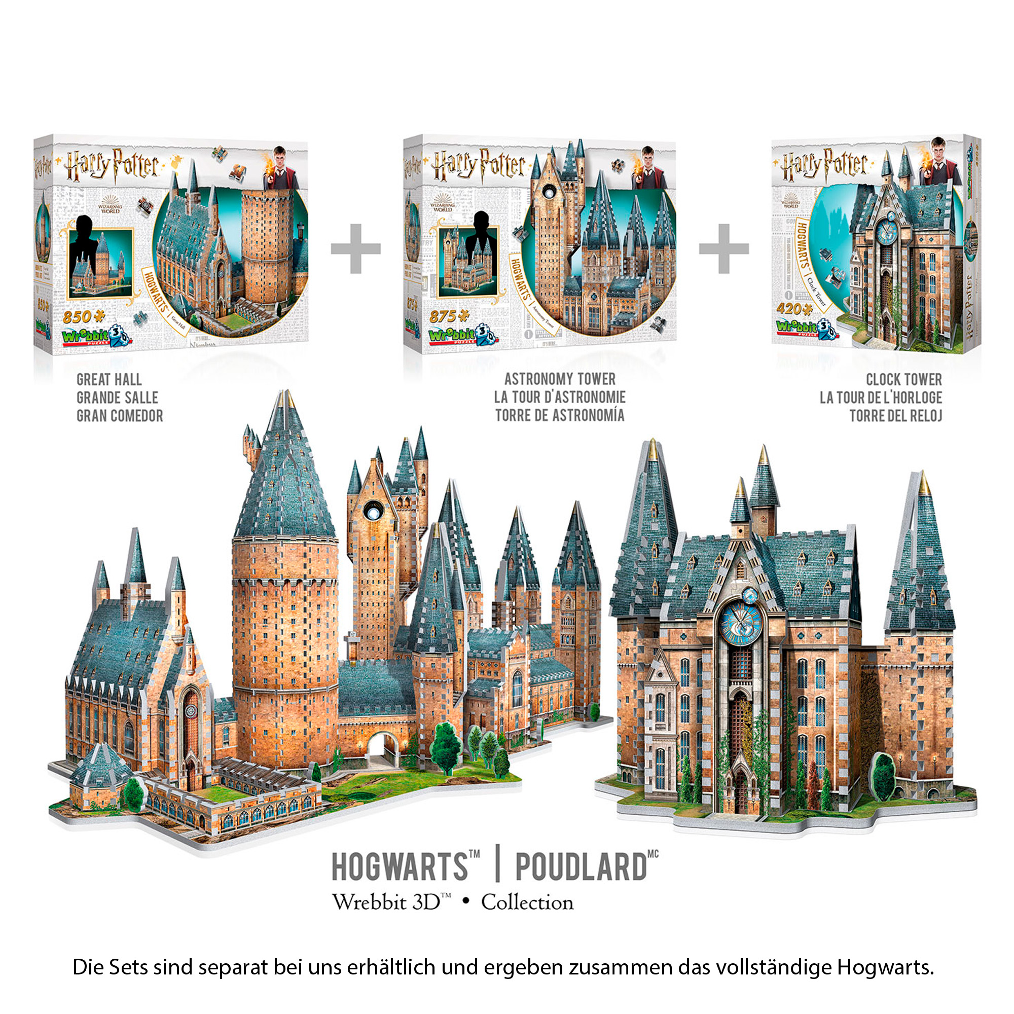 3D Puzzle Hogwarts Große Halle - Harry Potter
