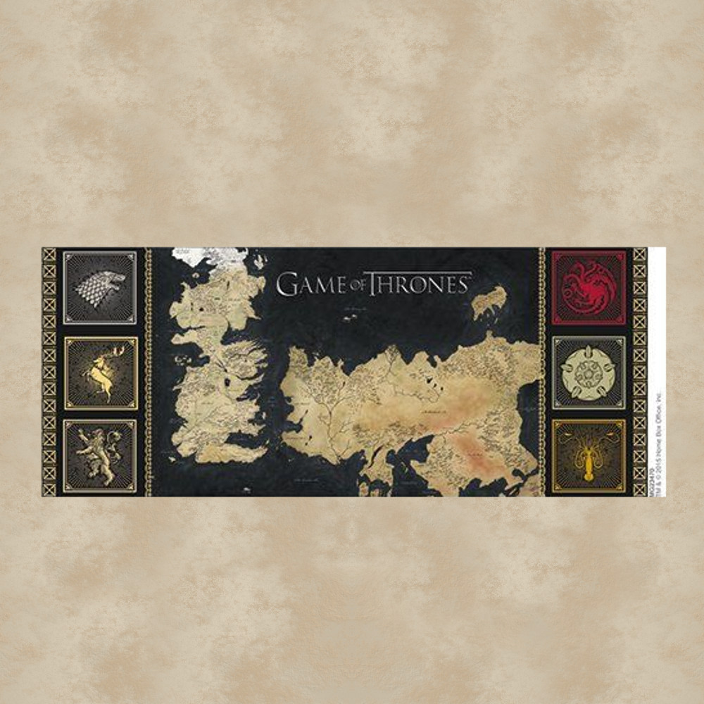 Game of Thrones Map Tasse - Game of Thrones