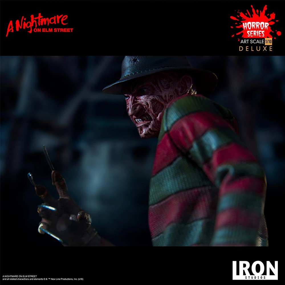 Freddy Krueger 1:10 Deluxe Statue - Nightmare Mörderische Träume