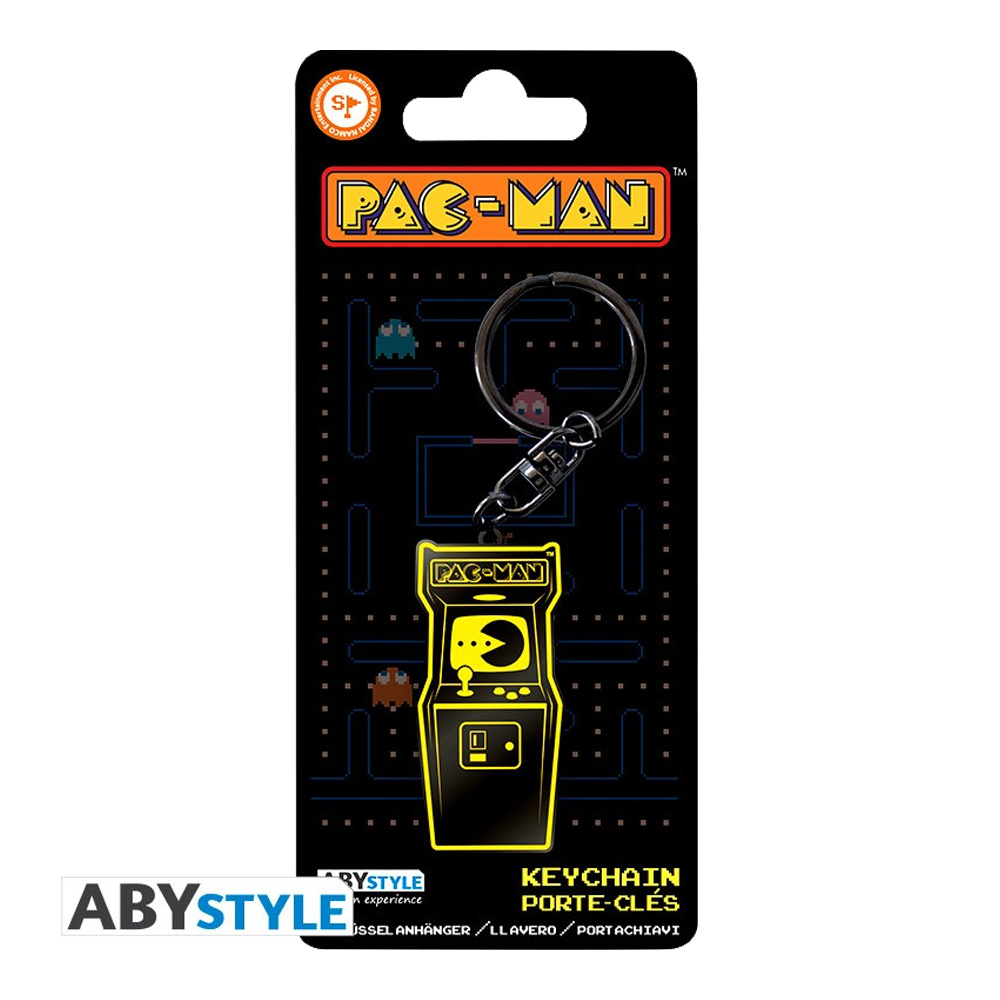 Arcade Schlüsselanhänger - Pac-Man