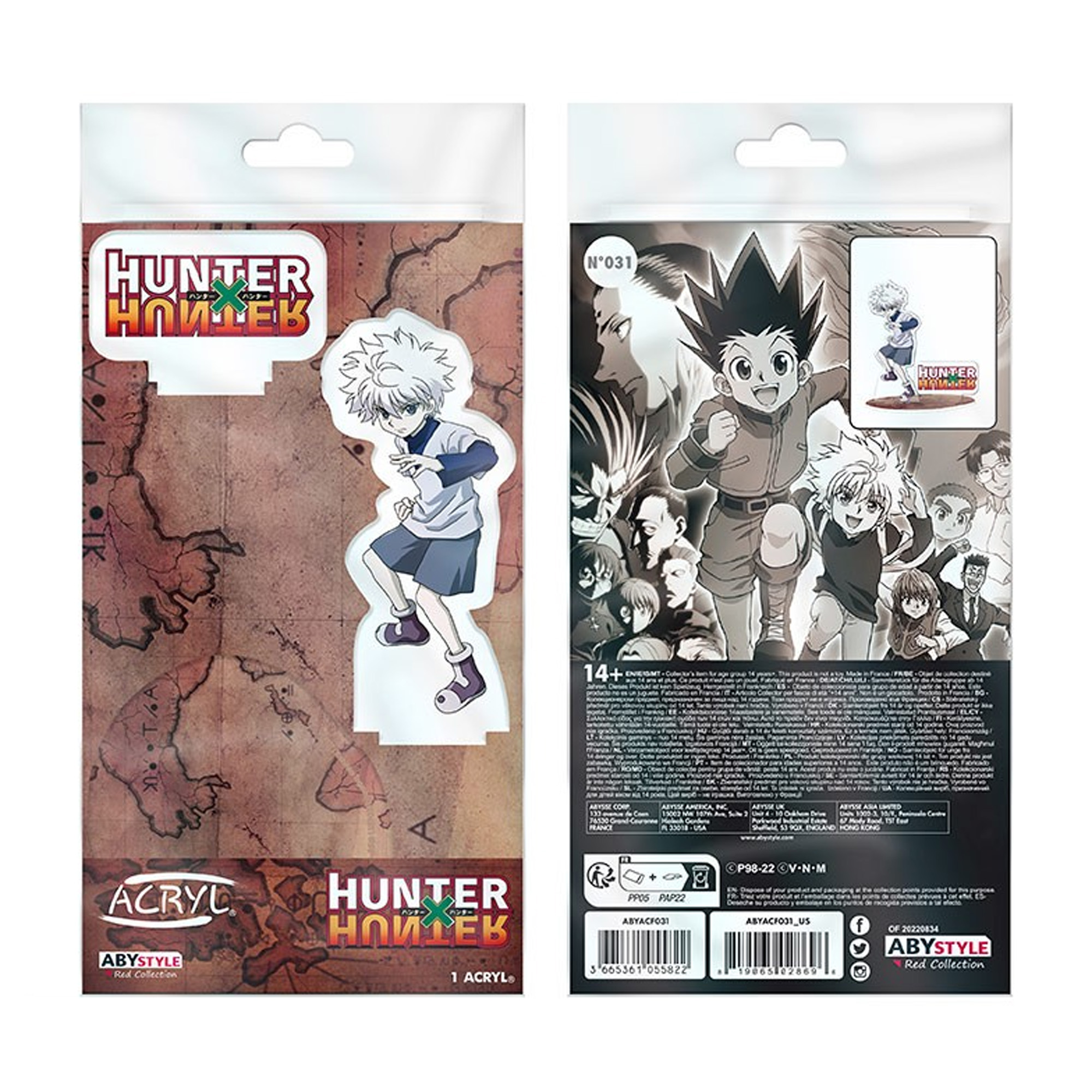 Killua Zoldyck Acryl Figur - Hunter x Hunter