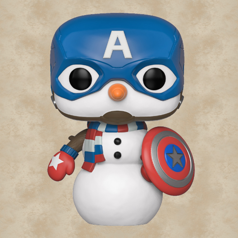 Funko POP! Holiday Captain America  - Marvel