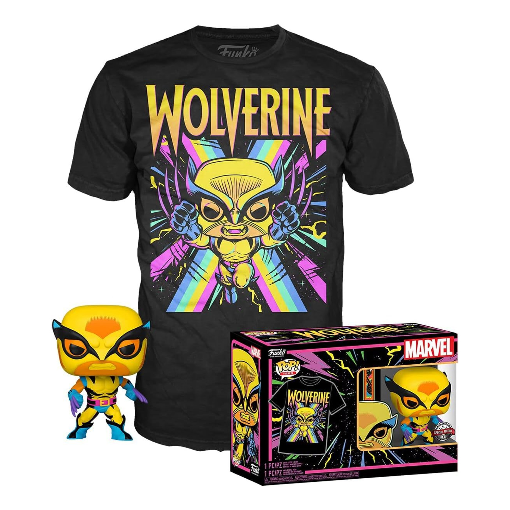 Wolverine The Infinity Saga T-Shirt mit Funko POP! (L) - Marvel