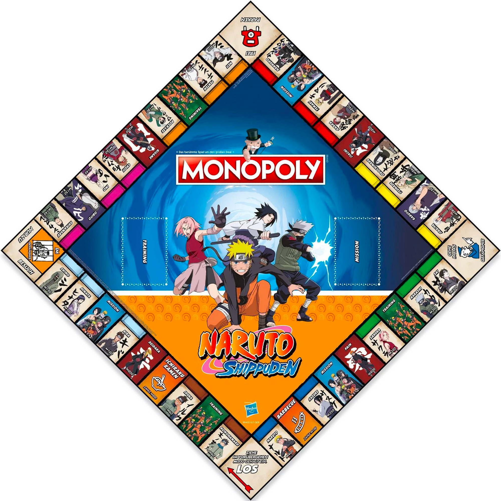Monopoly Naruto Shippuden (Deutsch/Französisch)