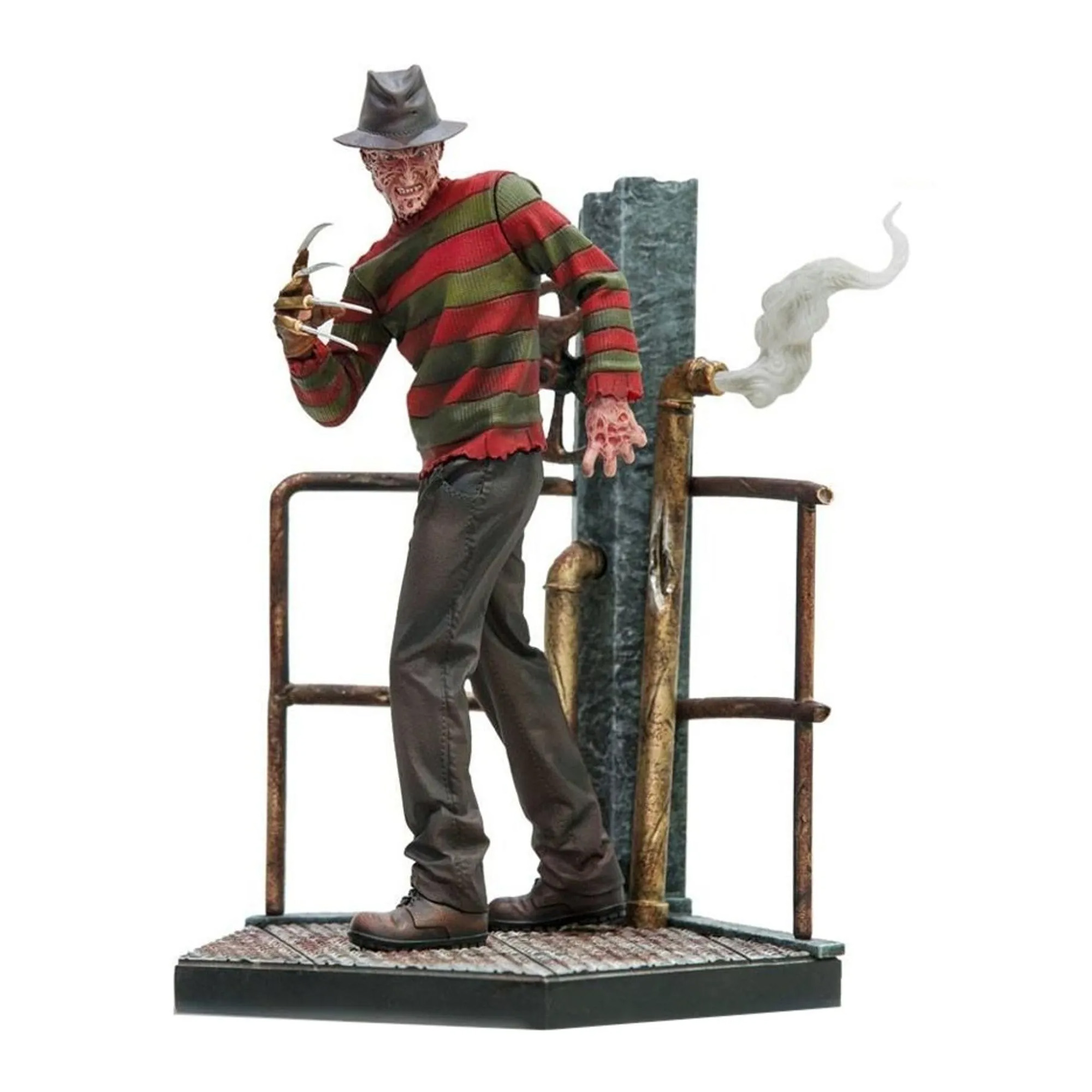 Freddy Krueger 1:10 Deluxe Statue (beschädigte UVP) - Nightmare On Elm Street - Mörderische Träume