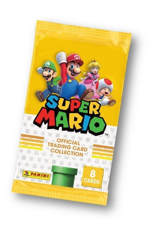Super Mario Trading Card Collection Booster - Nintendo