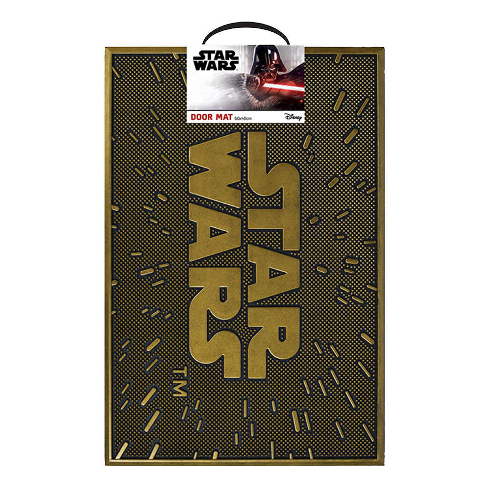 Star Wars Logo Gummi Fußmatte - Star Wars