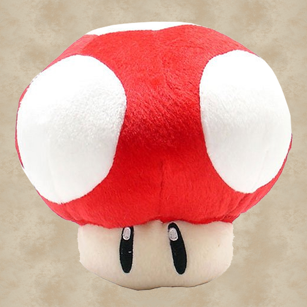 Super Pilz Plüschfigur (33 cm) - Super Mario