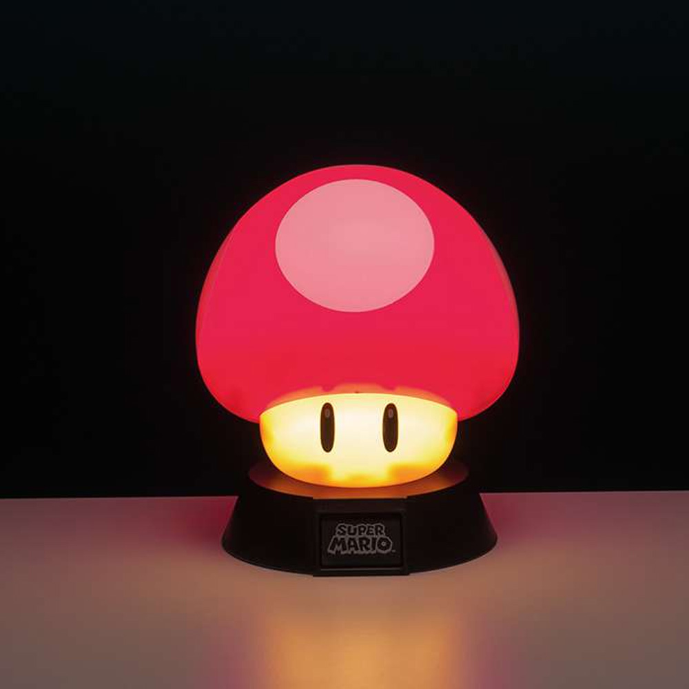 Super-Pilz 3D Lampe - Super Mario