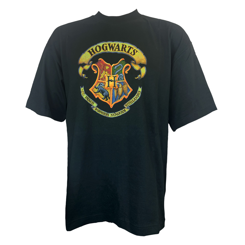 Hogwarts Schulwappen T-Shirt (Größe XL) - Harry Potter
