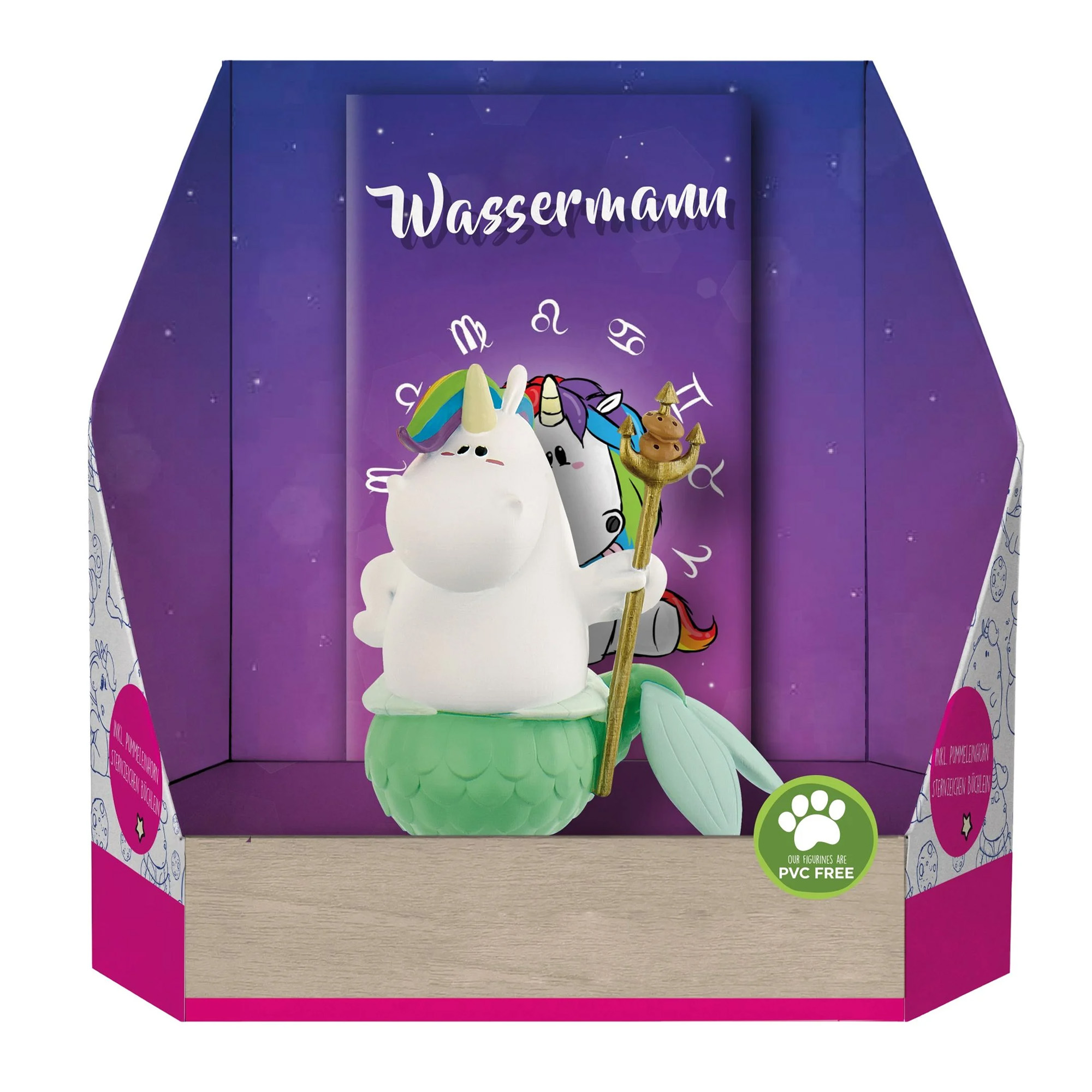 Sternzeichen Wassermann Sammelfigur - Pummeleinhorn