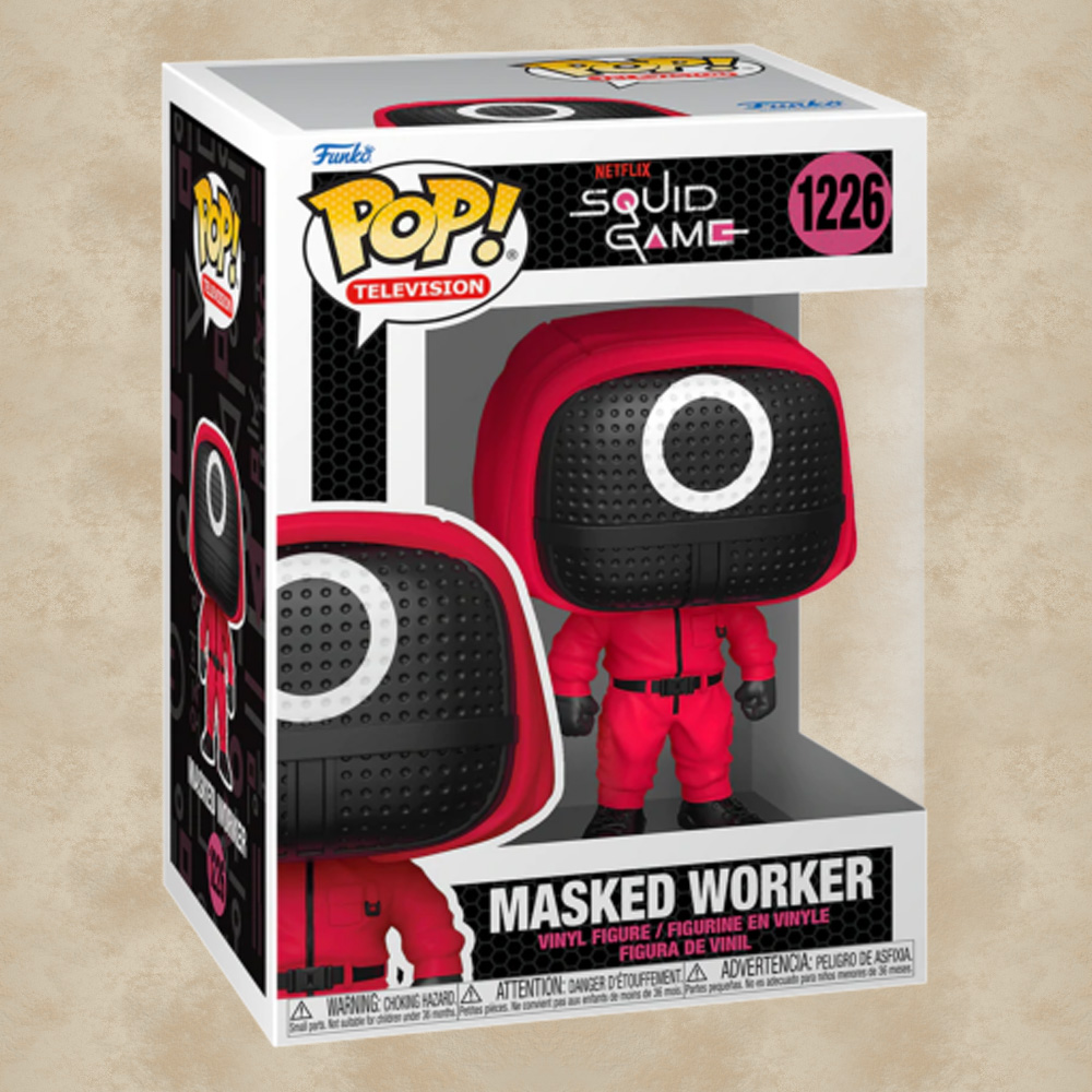 Funko POP! Red Soldier (Circle Mask) - Squid Game