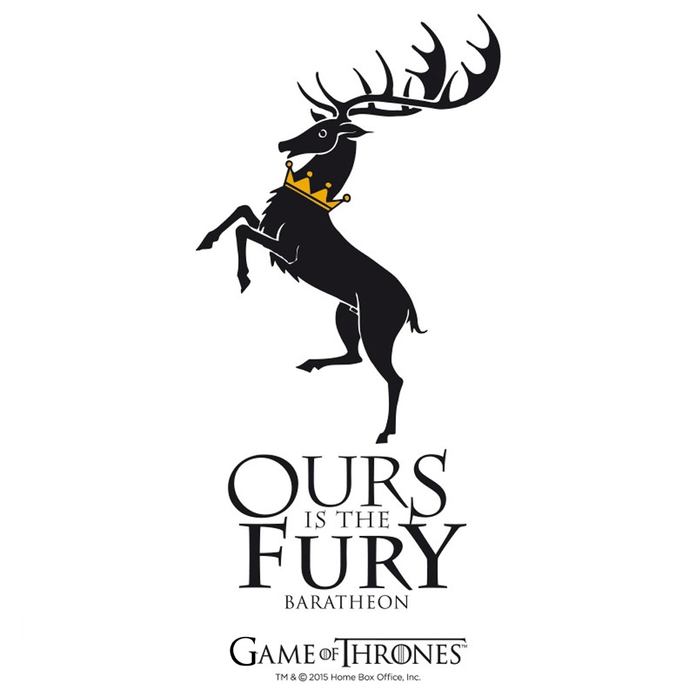 Game of Thrones Glas Baratheon - Game of Thrones