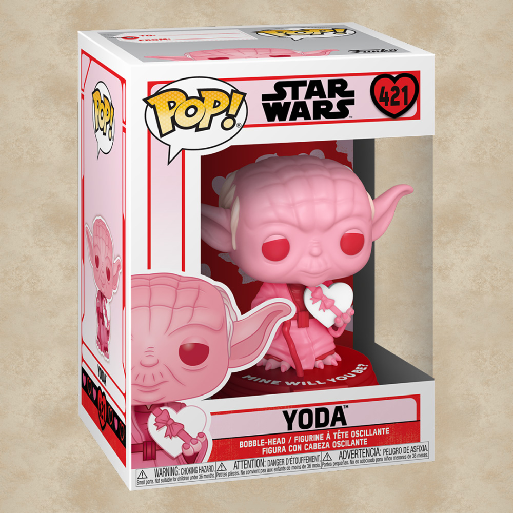 Funko POP! Yoda with Heart - Star Wars Valentines