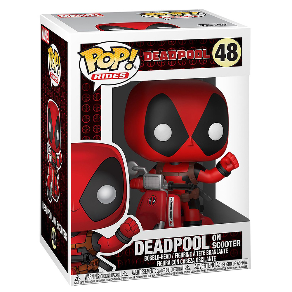 Funko POP! Deadpool on Scooter - Deadpool