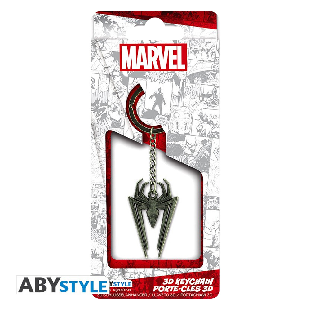 Spider-Man 3D Emblem Schlüsselanhänger - Marvel