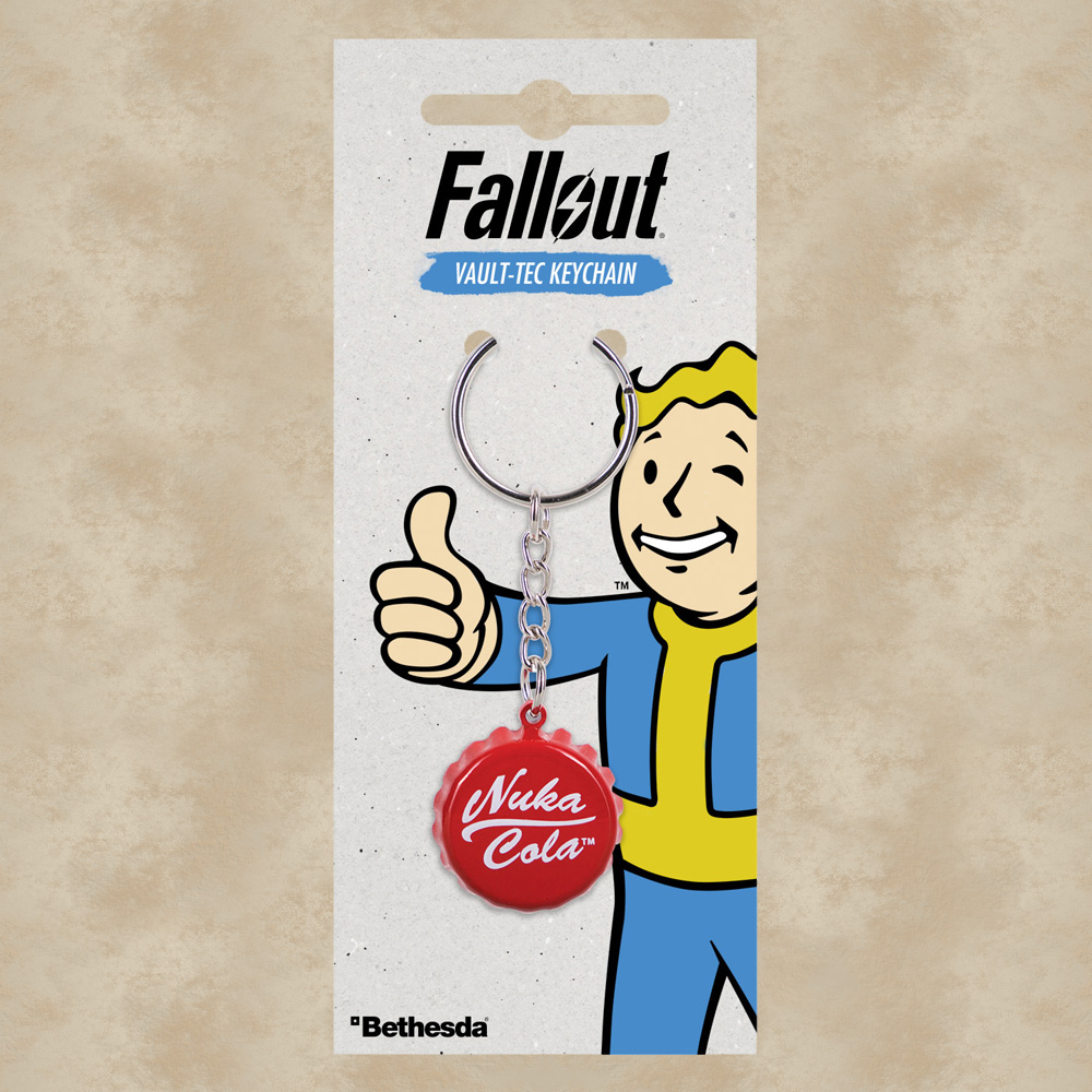 Nuka Cola Kronkorken Schlüsselanhänger - Fallout