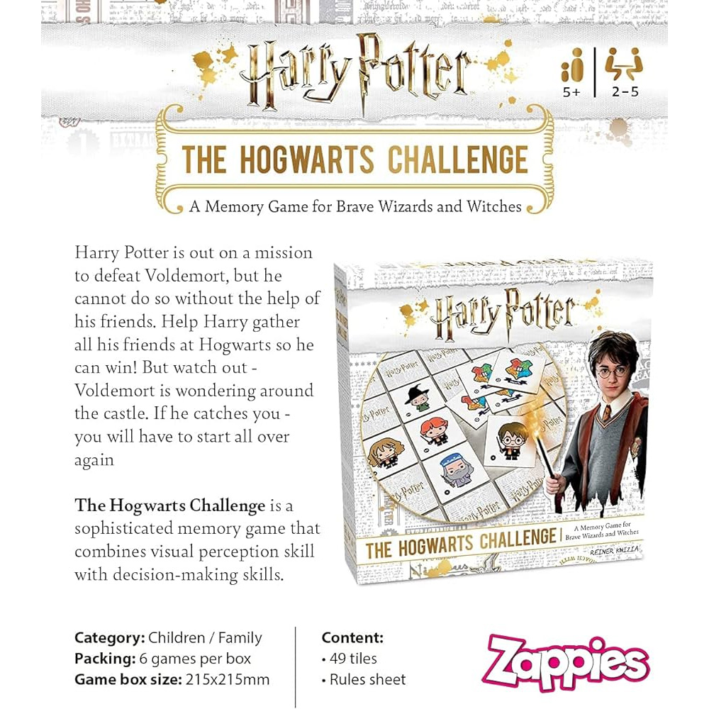 Harry Potter Hogwarts Challenge (Deutsch) strategisches Memory