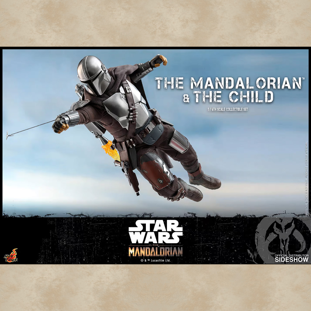 Hot Toys Figur The Mandalorian and The Child - Star Wars
