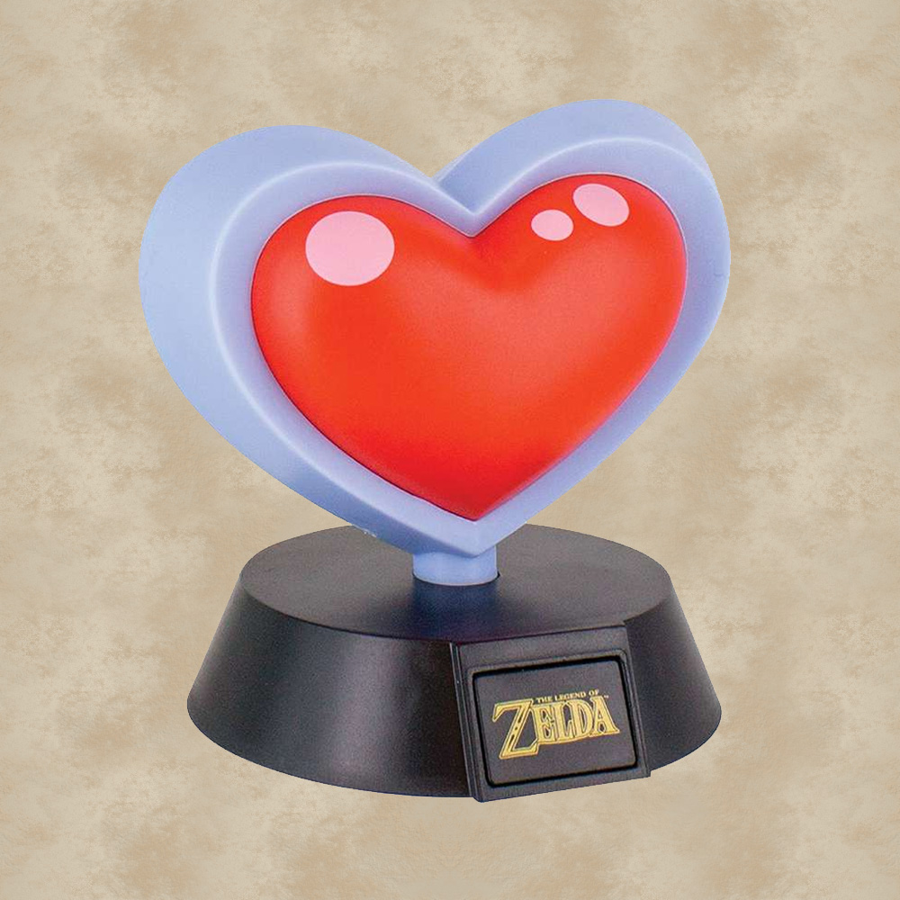 Herz Container 3D Lampe - Zelda