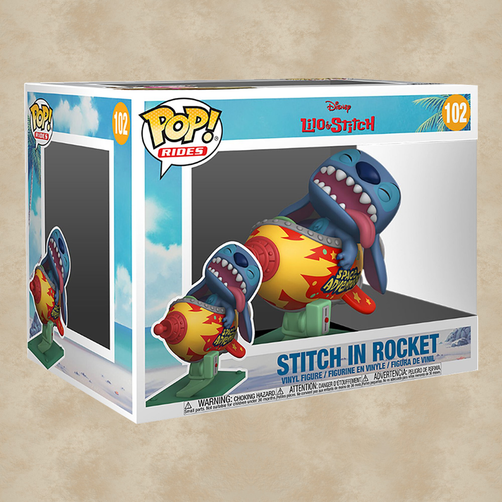 Funko POP! Stitch in Rocket - Lilo und Stitch