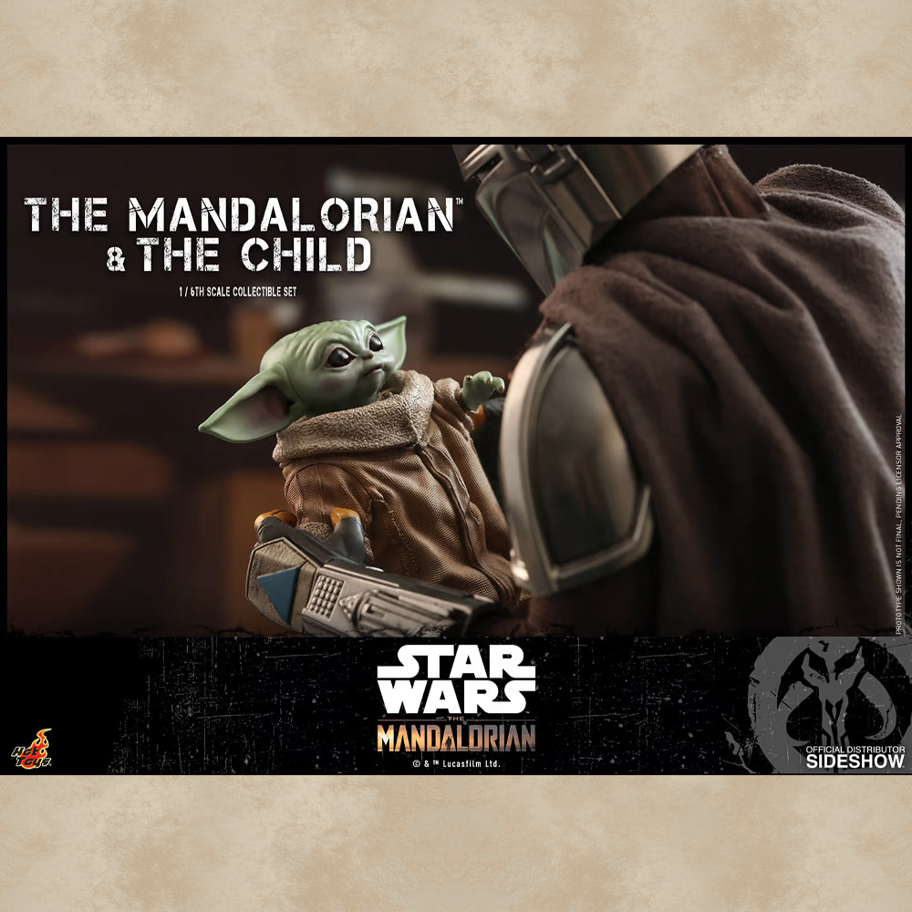 Hot Toys Figur The Mandalorian and The Child - Star Wars