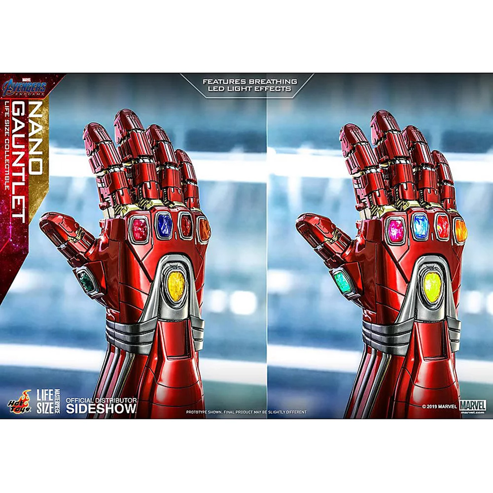 Hot Toys Nano Gauntlet Life-Size Replica - Marvel Avengers Endgame