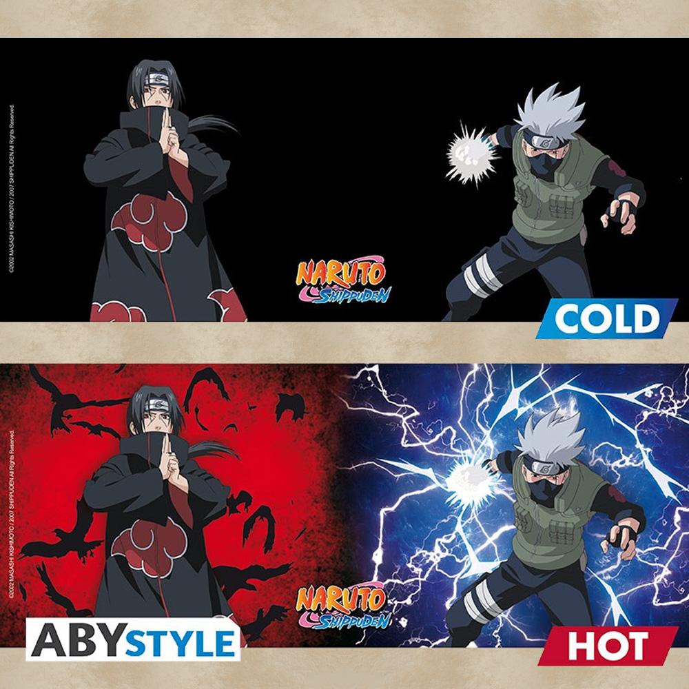 Thermoeffekt Tasse Kakashi/Itachi - Naruto Shippuden