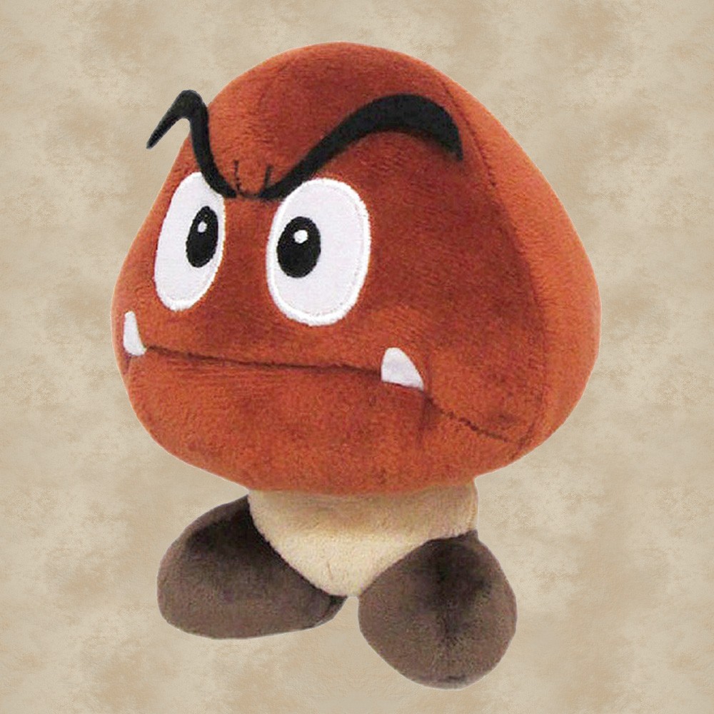 Gumba Plüschfigur (15 cm) Super Mario