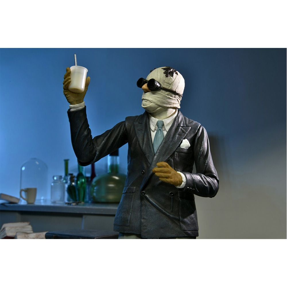 Ultimate The Invisible Man Action Figur - Universal Monsters